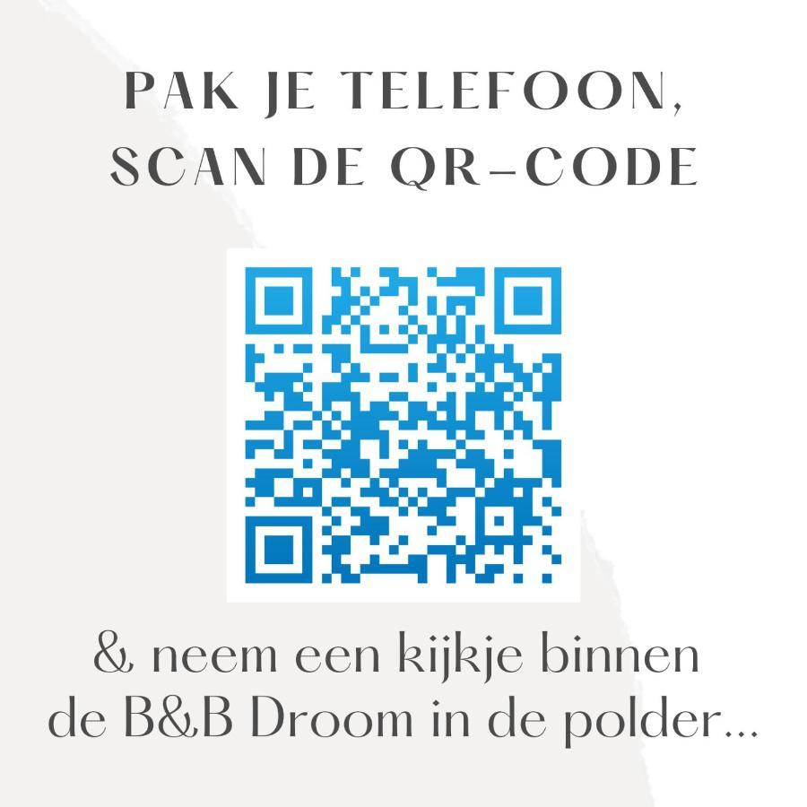 B & B 'Droom In De Polder De Suite Met Prive Sauna Arnemuiden Eksteriør bilde