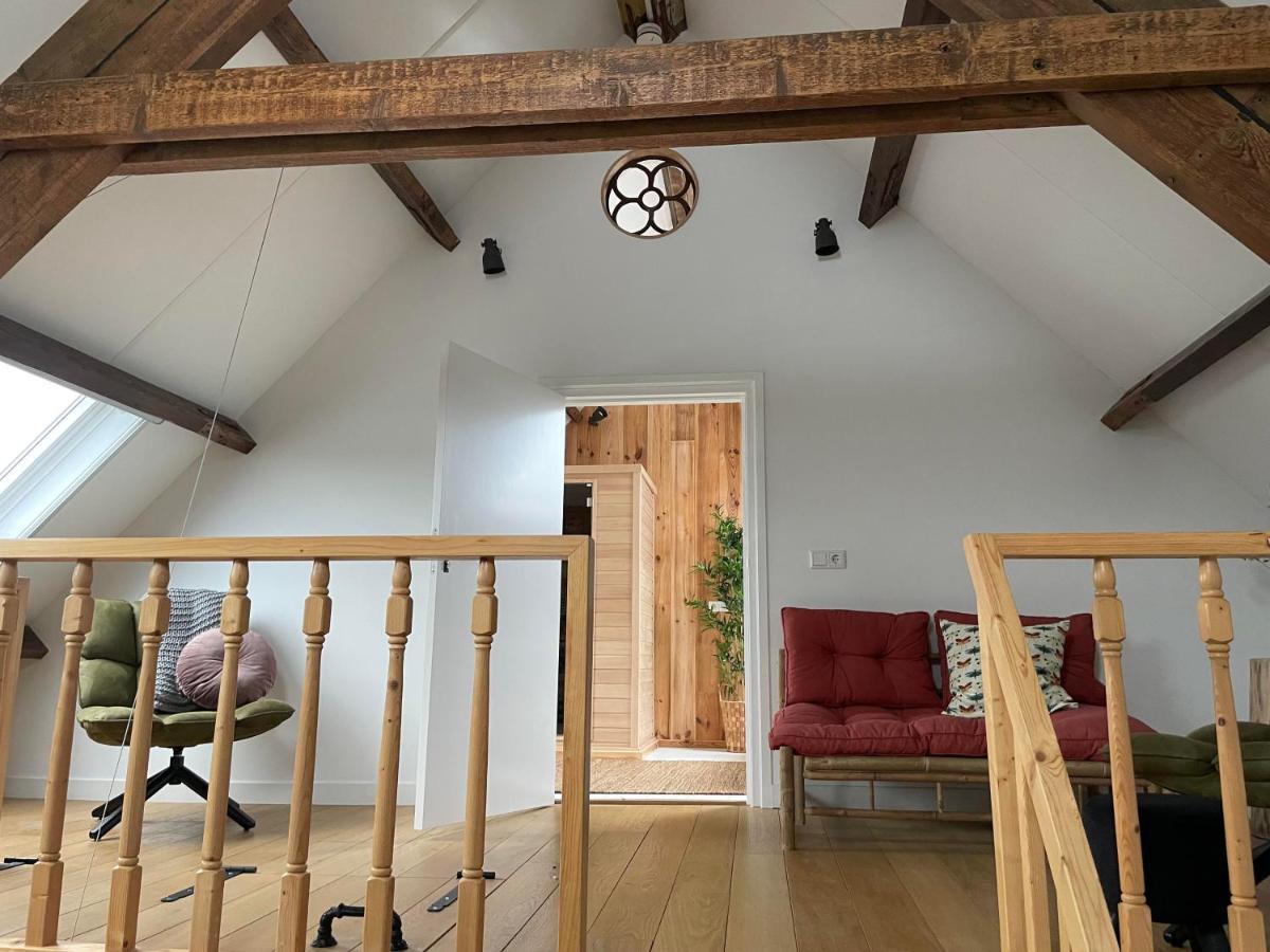 B & B 'Droom In De Polder De Suite Met Prive Sauna Arnemuiden Eksteriør bilde
