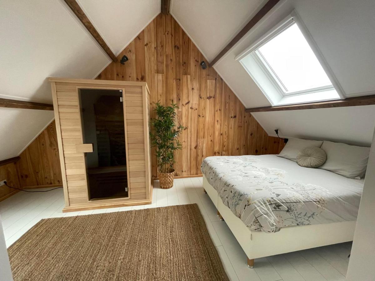B & B 'Droom In De Polder De Suite Met Prive Sauna Arnemuiden Eksteriør bilde