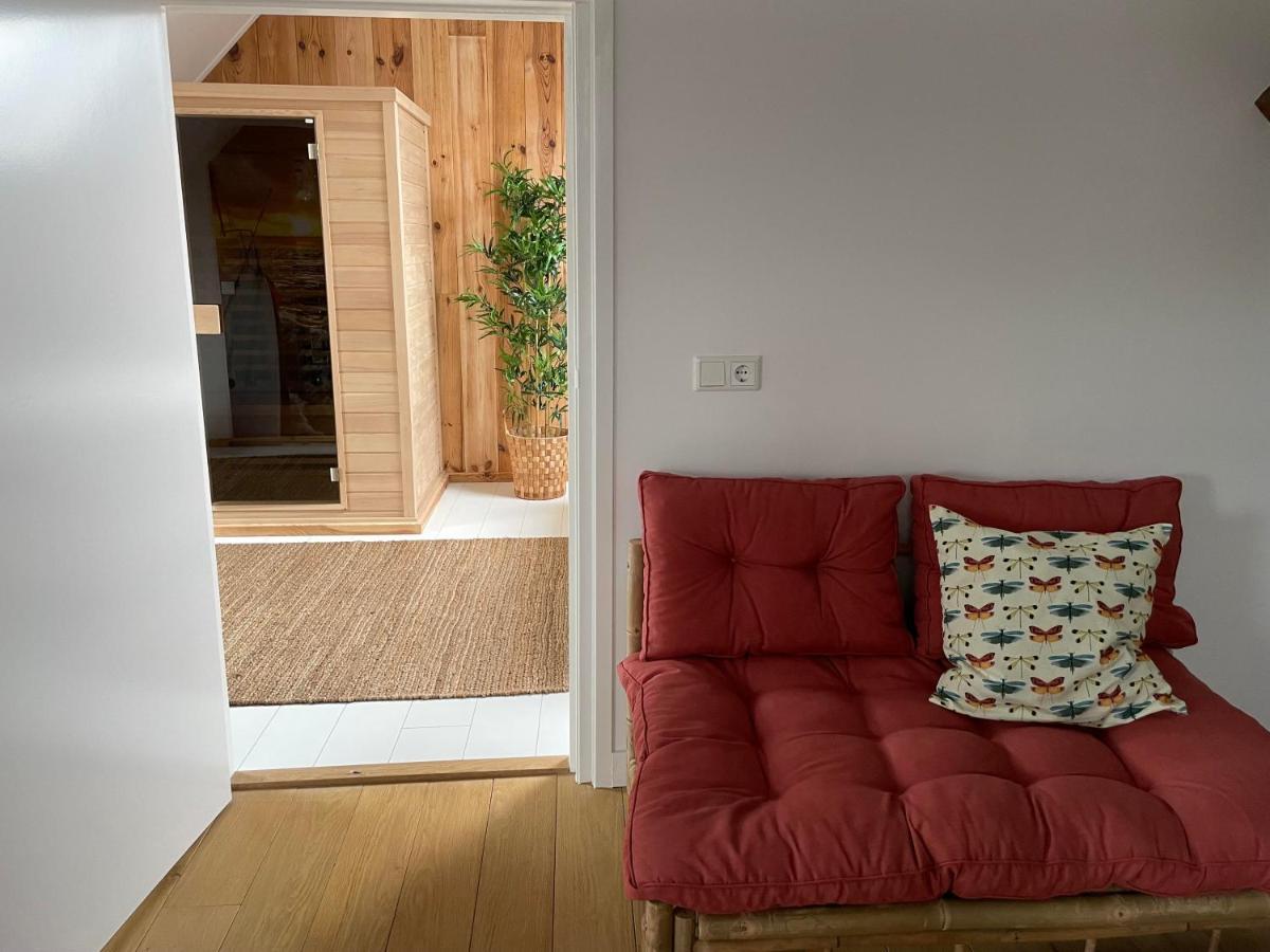 B & B 'Droom In De Polder De Suite Met Prive Sauna Arnemuiden Eksteriør bilde