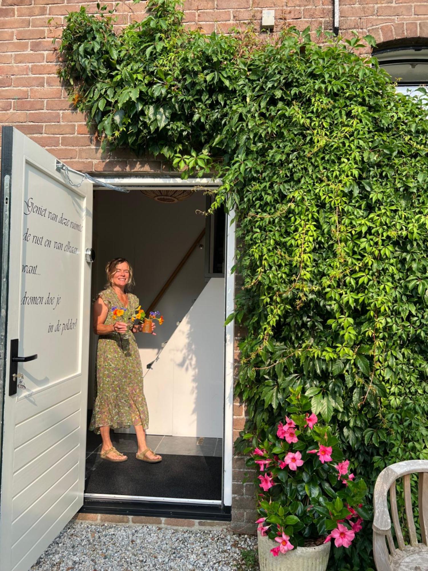 B & B 'Droom In De Polder De Suite Met Prive Sauna Arnemuiden Eksteriør bilde