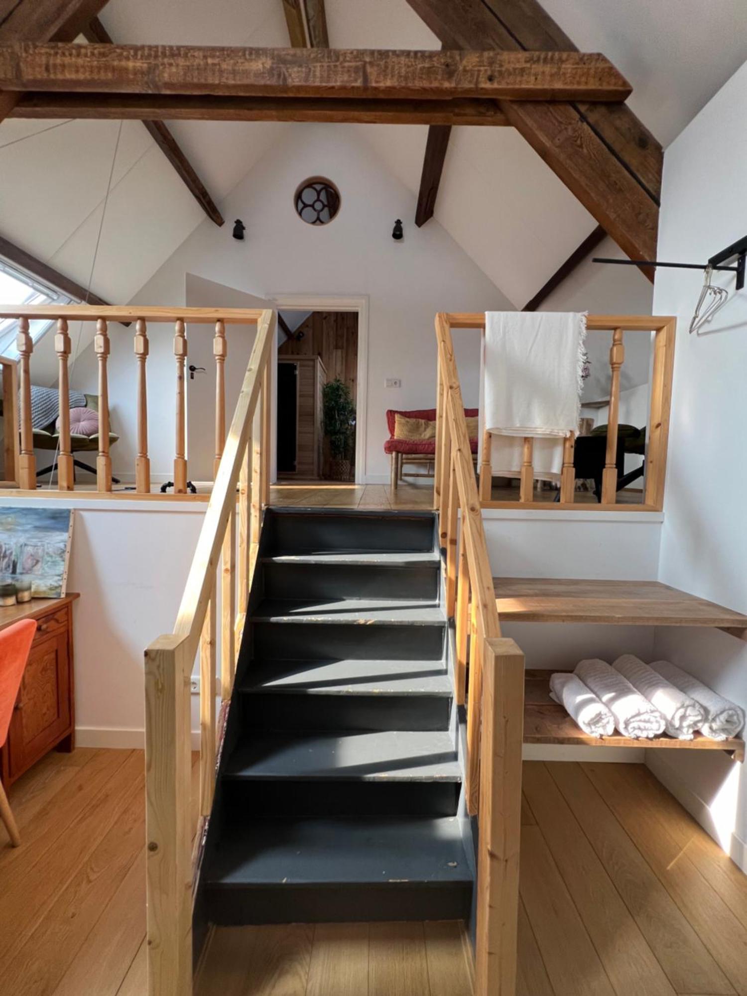 B & B 'Droom In De Polder De Suite Met Prive Sauna Arnemuiden Eksteriør bilde