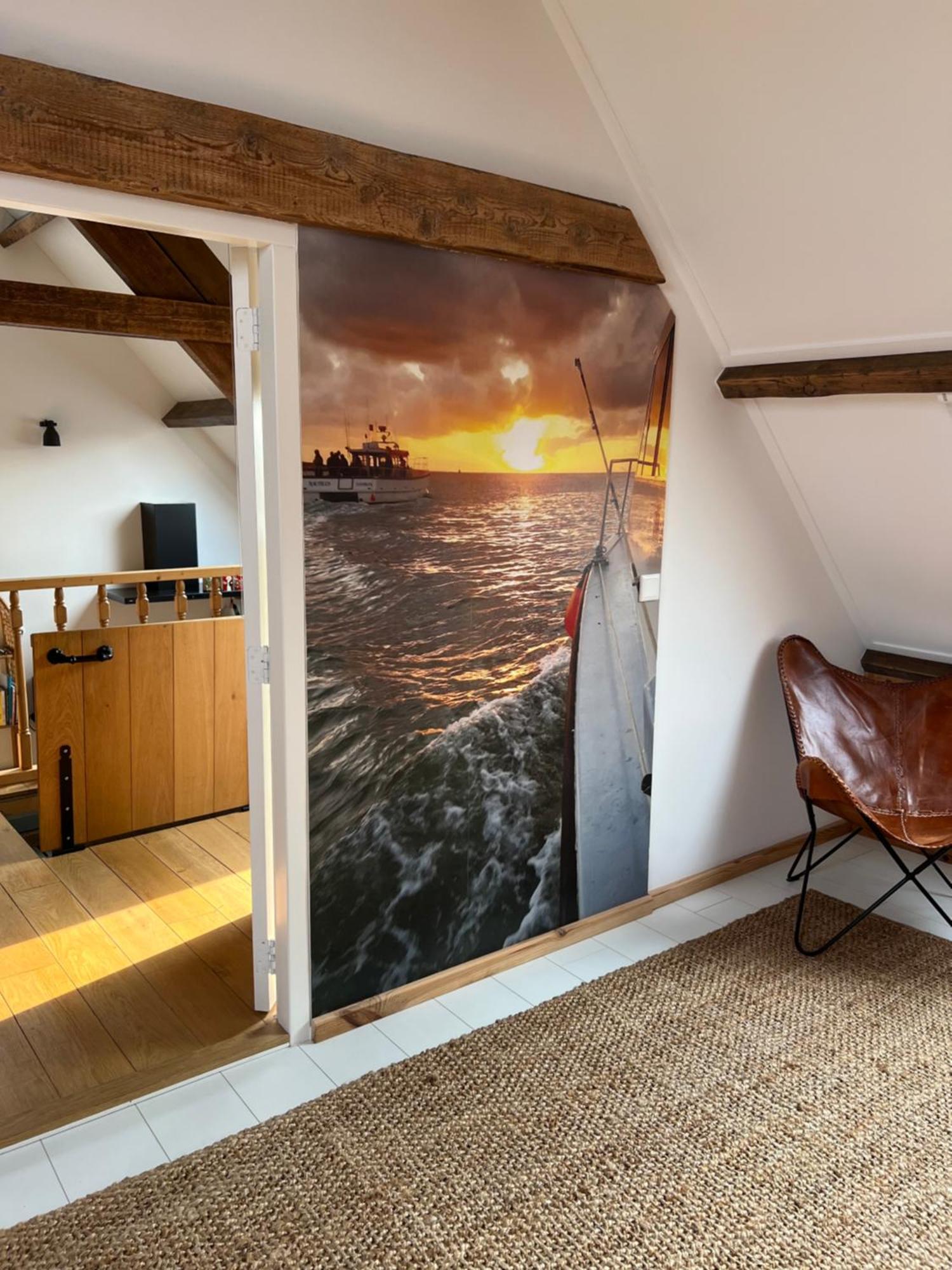 B & B 'Droom In De Polder De Suite Met Prive Sauna Arnemuiden Eksteriør bilde