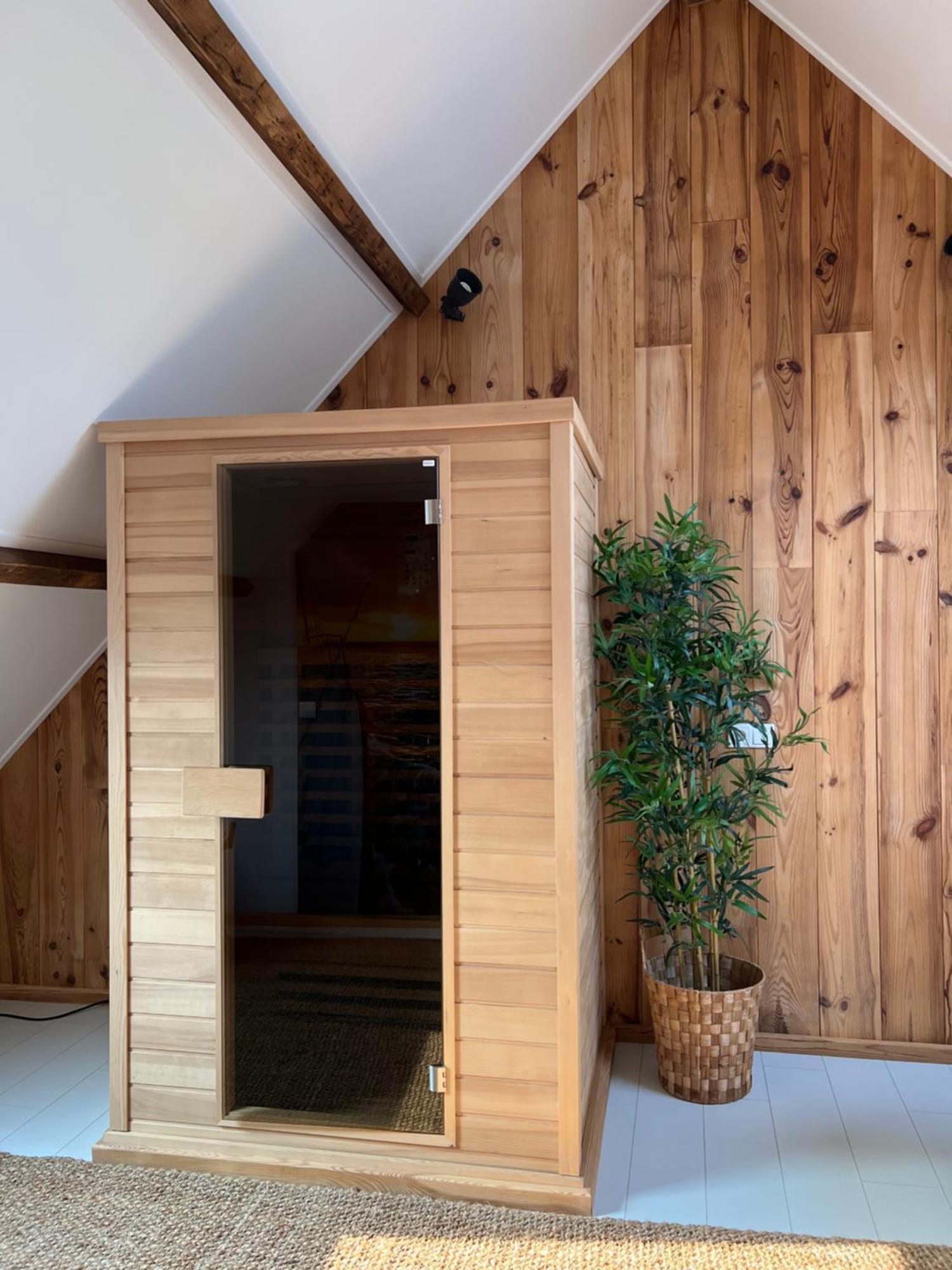 B & B 'Droom In De Polder De Suite Met Prive Sauna Arnemuiden Eksteriør bilde