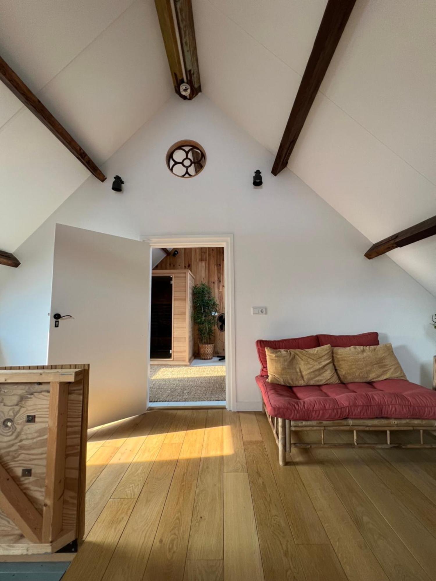 B & B 'Droom In De Polder De Suite Met Prive Sauna Arnemuiden Eksteriør bilde